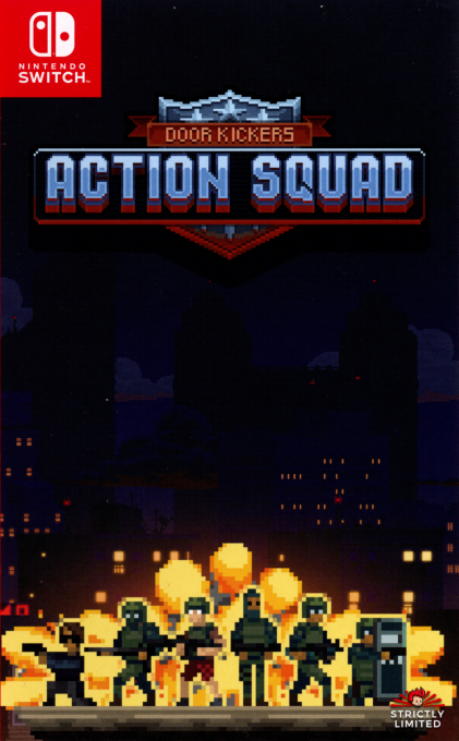 Door Kickers: Action Squad box art for Nintendo Switch