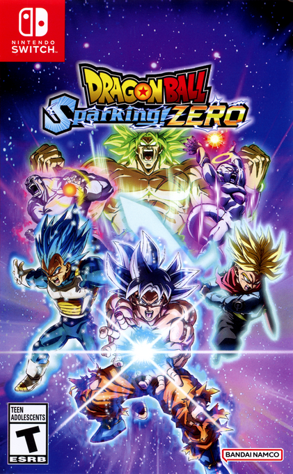 Dragon Ball: Sparking Zero box art for Nintendo Switch