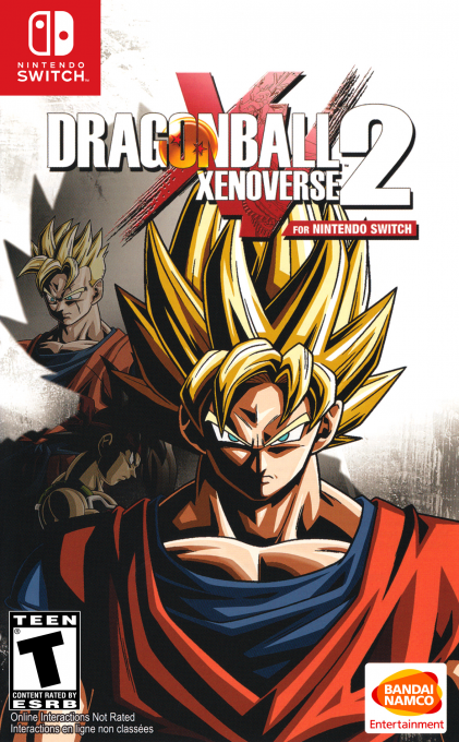 Dragon Ball Xenoverse 2 box art for Nintendo Switch