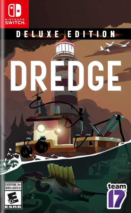 Dredge: Deluxe Edition box art for Nintendo Switch