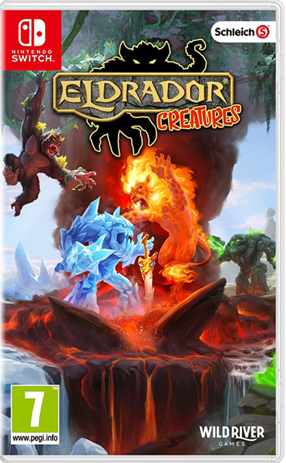 Eldrador Creatures box art for Nintendo Switch
