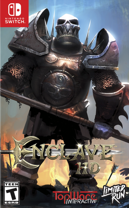 Enclave HD box art for Nintendo Switch