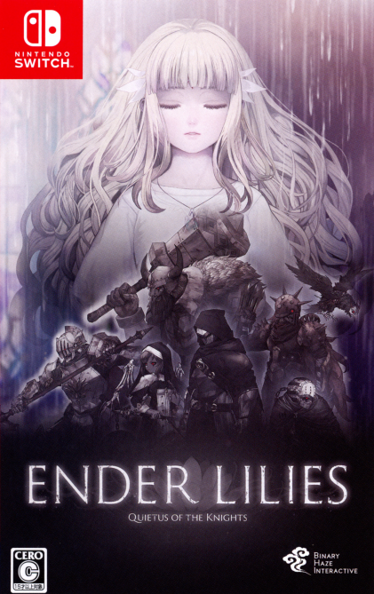 Ender Lilies: Quietus of the Knights box art for Nintendo Switch