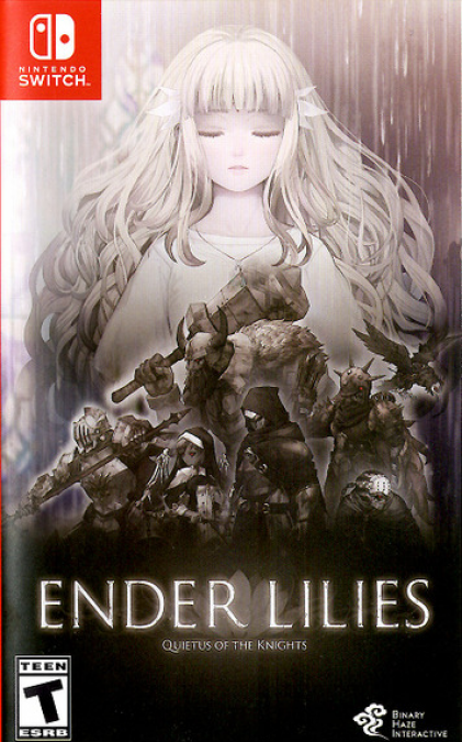 Ender Lilies: Quietus of the Knights box art for Nintendo Switch