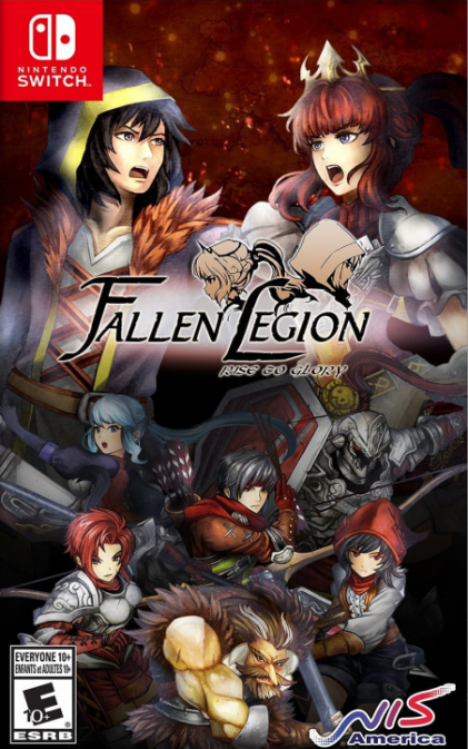 Fallen Legion: Rise to Glory [Limited Edition] box art for Nintendo Switch