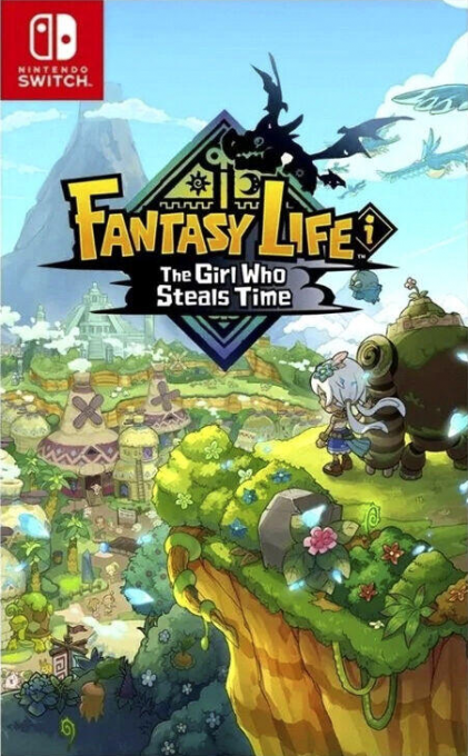 Fantasy Life I: The Girl Who Steals Time box art for Nintendo Switch