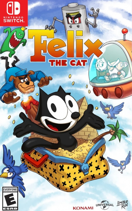 Felix The Cat box art for Nintendo Switch