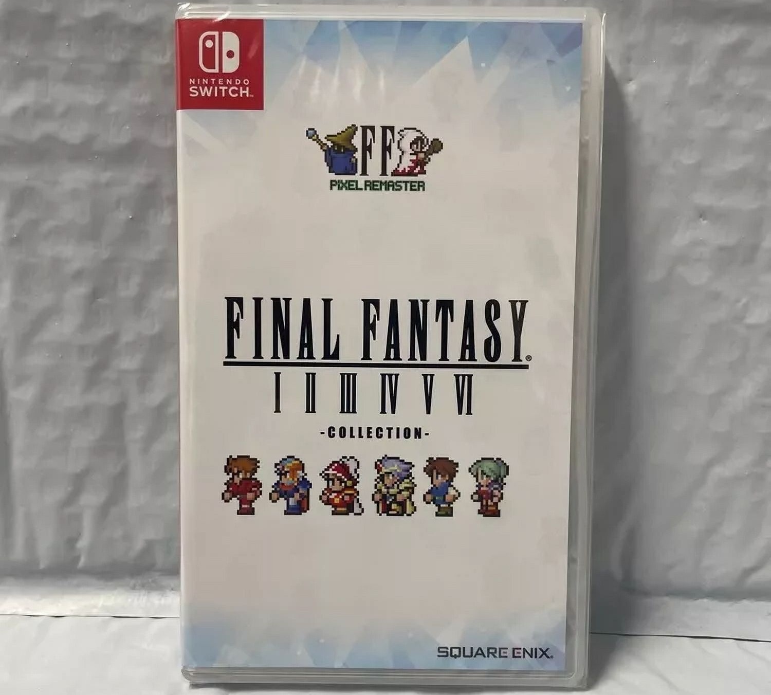 Final Fantasy I-IV Collection box art for Nintendo Switch