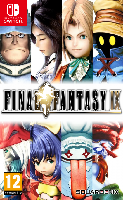 Final Fantasy IX [Code In Box] box art for Nintendo Switch