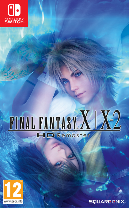 Final Fantasy X X-2 HD Remaster box art for Nintendo Switch