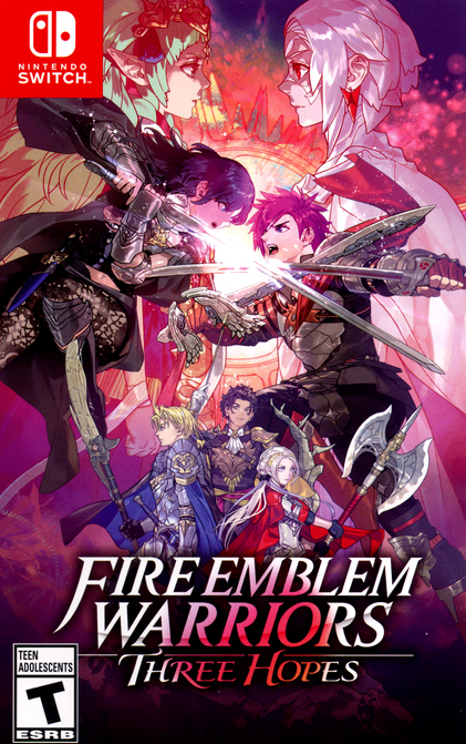 Fire Emblem Warriors: Three Hopes box art for Nintendo Switch