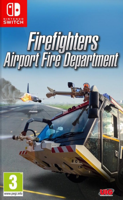 Firefighters: Airport Fire Department box art for Nintendo Switch