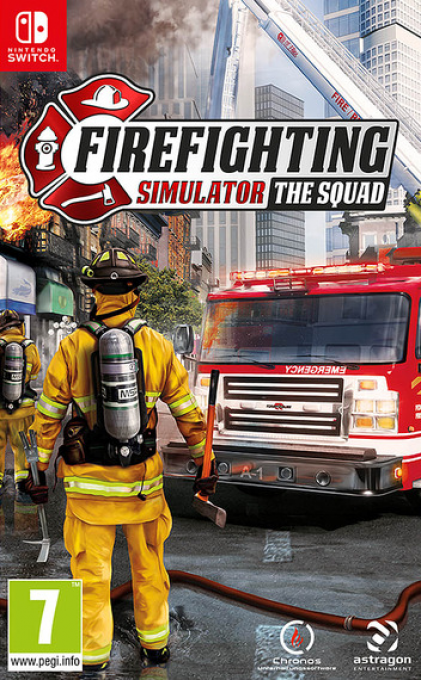 Firefighting Simulator The Squad box art for Nintendo Switch