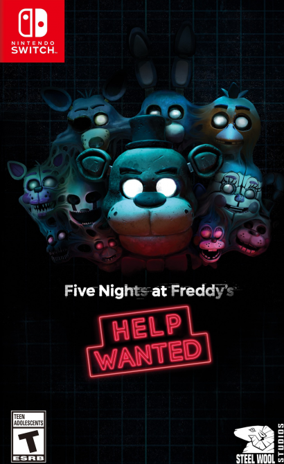 Five Nights at Freddy's: Help Wanted box art for Nintendo Switch
