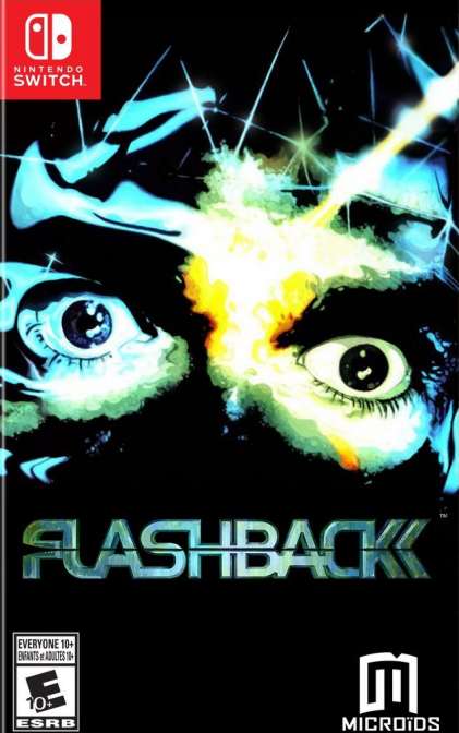 Flashback 25th Anniversary [Collector's Edition] box art for Nintendo Switch