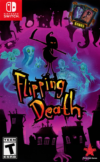 Flipping Death box art for Nintendo Switch