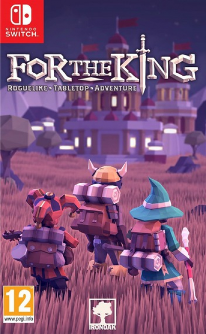 For the King box art for Nintendo Switch
