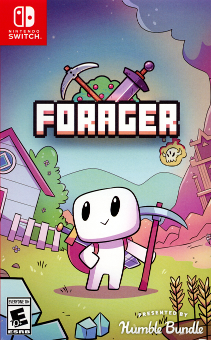 Forager box art for Nintendo Switch