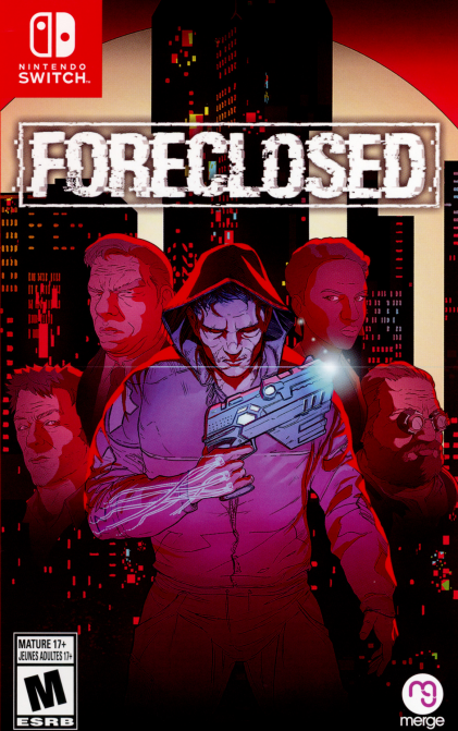 Foreclosed box art for Nintendo Switch