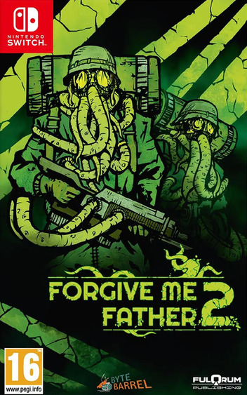 Forgive Me Father 2 box art for Nintendo Switch