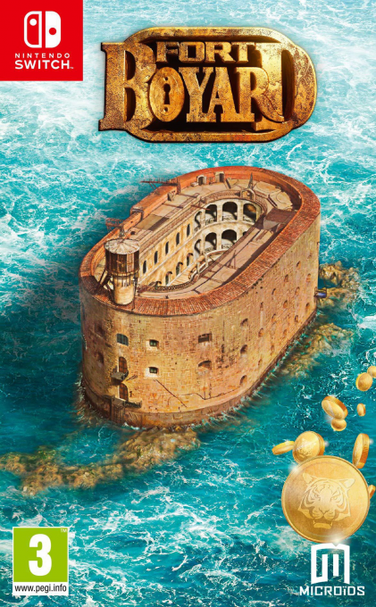 Fort Boyard box art for Nintendo Switch