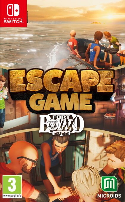 Fort Boyard 2022 box art for Nintendo Switch