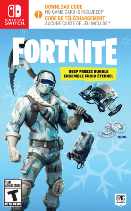 Fortnite: Darkfire box art for Nintendo Switch