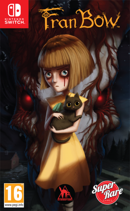 Fran Bow box art for Nintendo Switch
