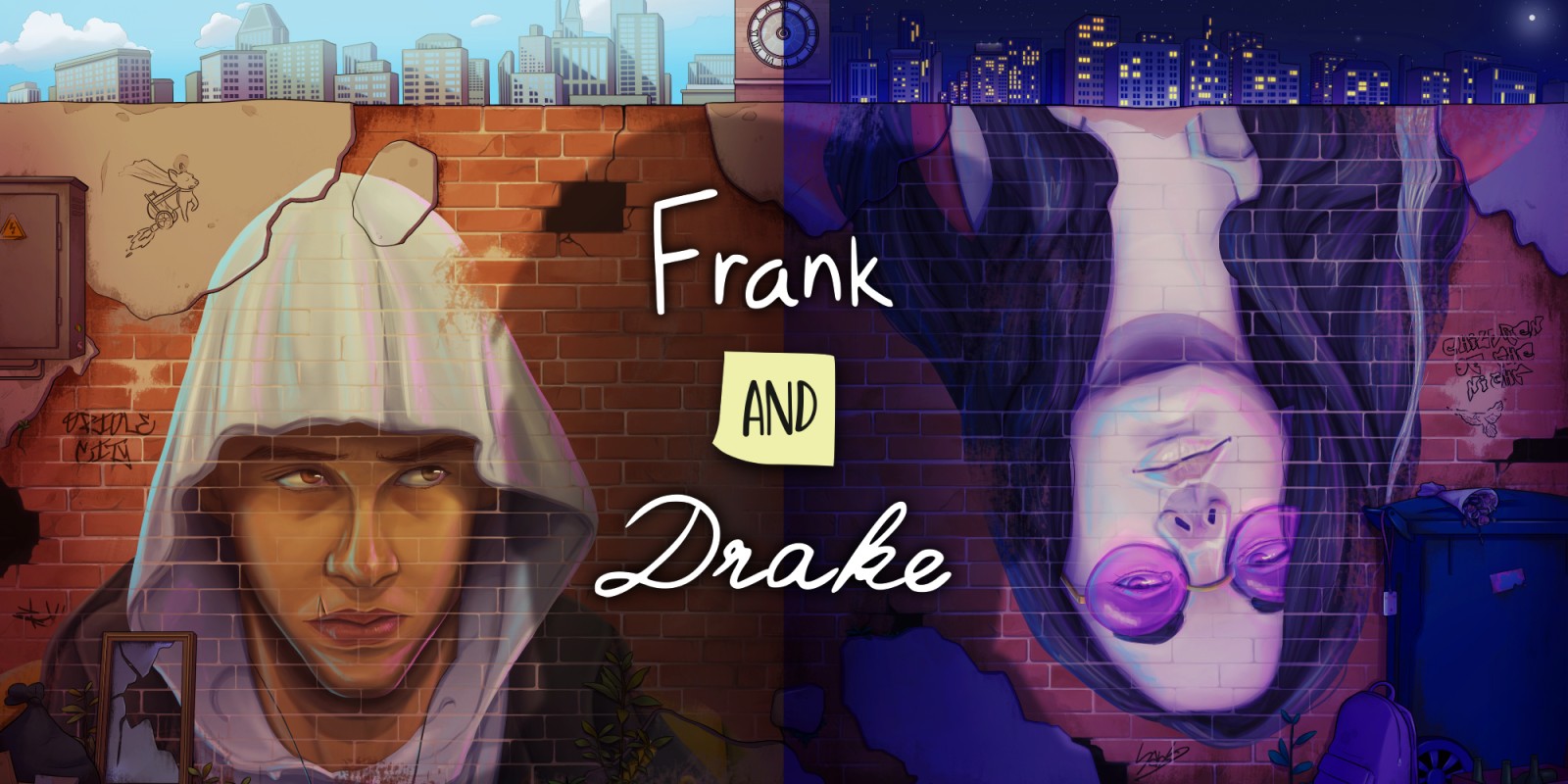 Frank And Drake box art for Nintendo Switch