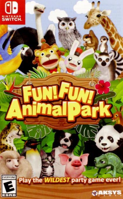 Fun! Fun! Animal Park box art for Nintendo Switch
