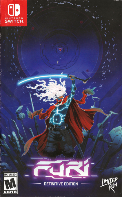 Furi box art for Nintendo Switch