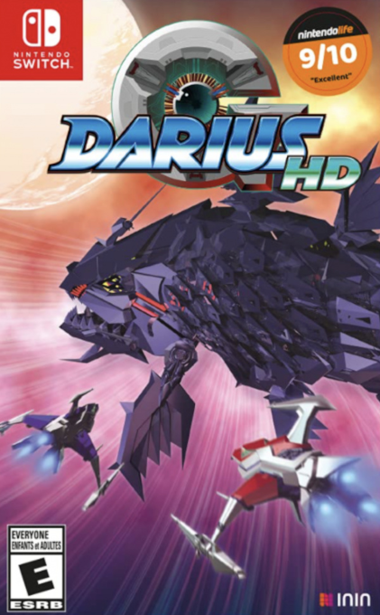 G-Darius HD box art for Nintendo Switch