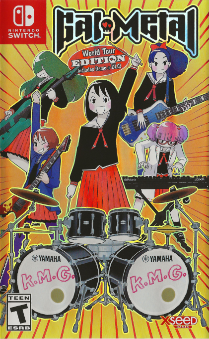 Gal Metal World Tour Edition box art for Nintendo Switch