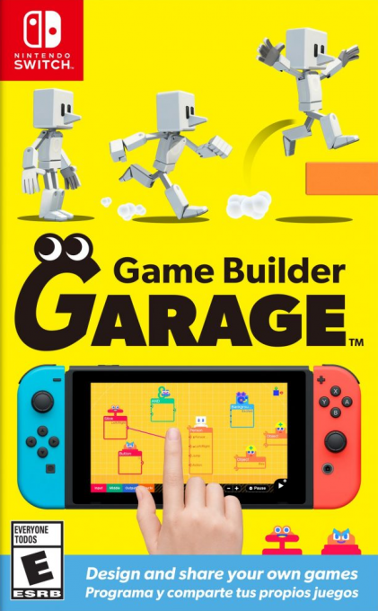 Game Builder Garage box art for Nintendo Switch