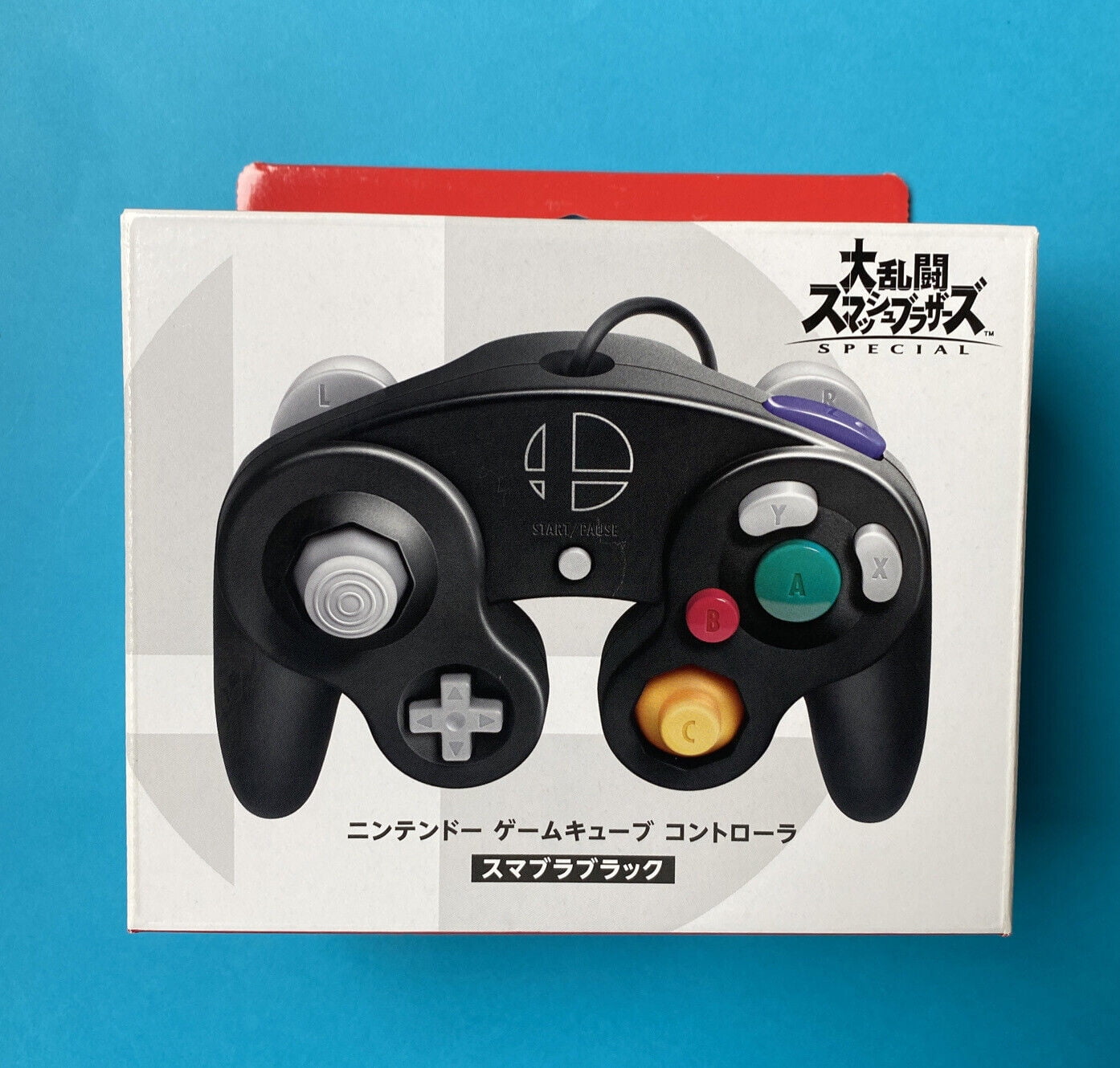 Gamecube Controller Super Smash Bros Ultimate Edition box art for Nintendo Switch