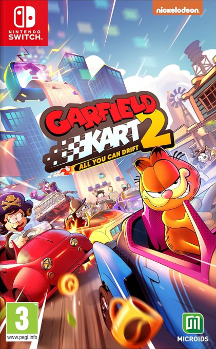 Garfield Kart 2 - All You Can Drift box art for Nintendo Switch
