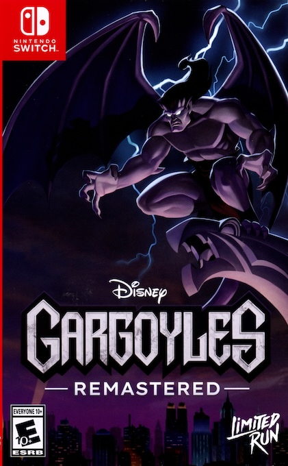 Gargoyles Remastered [Classic Edition] box art for Nintendo Switch