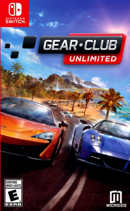 Gear Club Unlimited box art for Nintendo Switch
