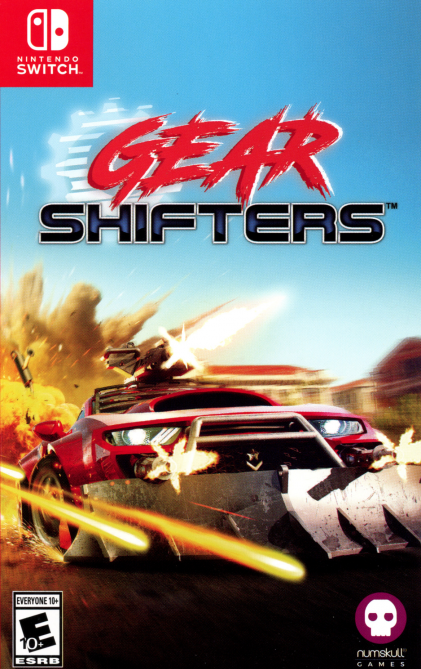 Gear Shifters box art for Nintendo Switch