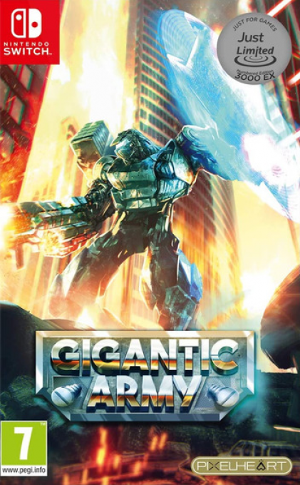 Gigantic Army [Limited Edition] box art for Nintendo Switch