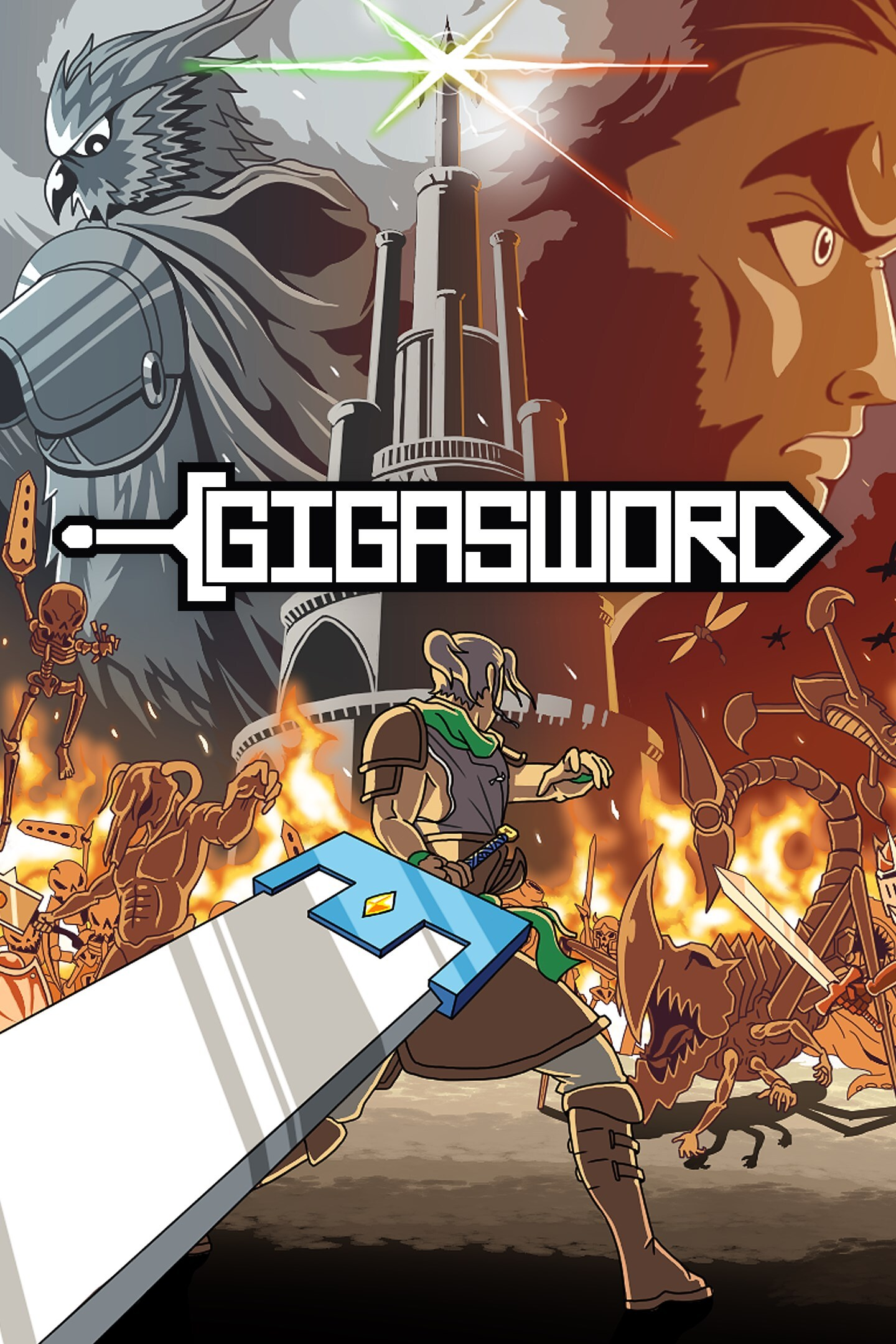 Gigasword box art for Switch