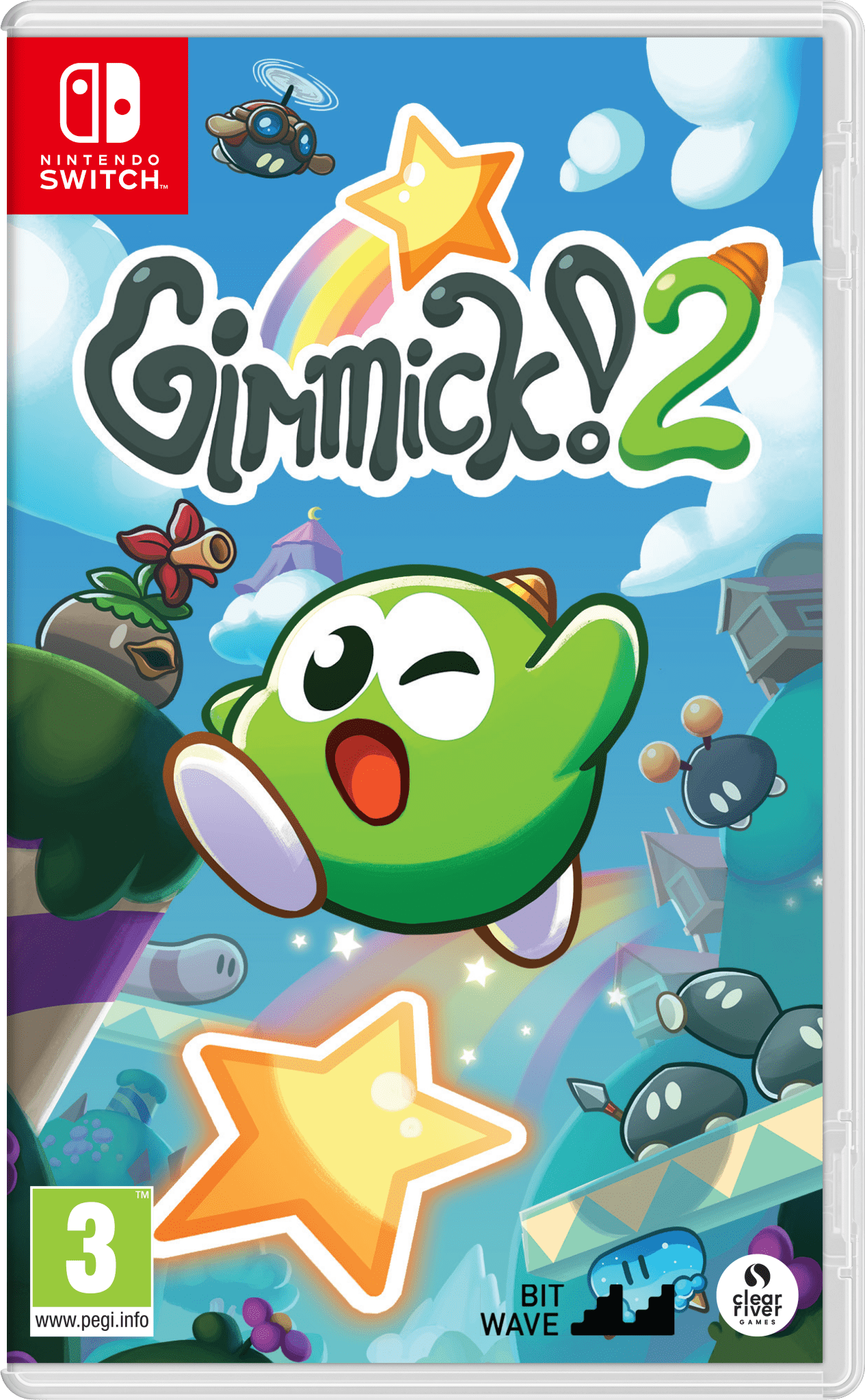 Gimmic! 2 box art for Nintendo Switch