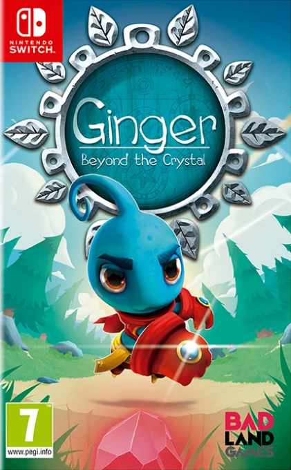 Ginger Beyond the Crystal box art for Nintendo Switch