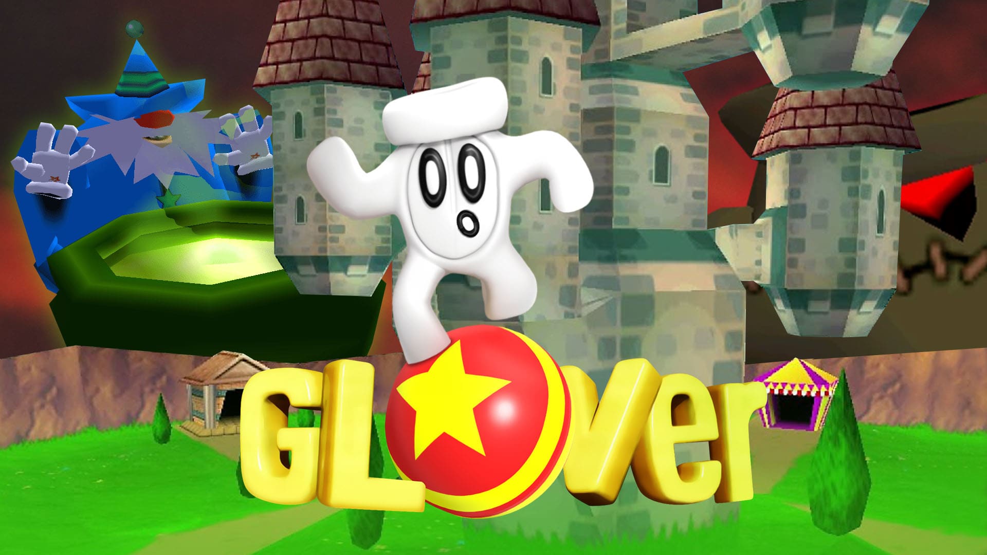 Glover box art for Nintendo Switch