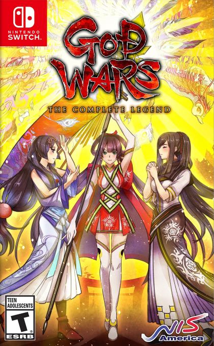 God Wars: The Complete Legend box art for Nintendo Switch