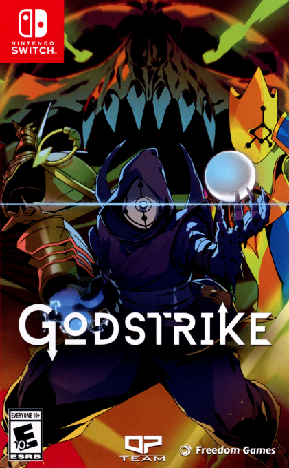 Godstrike box art for Nintendo Switch