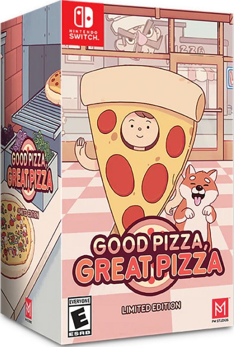 Good Pizza, Great Pizza box art for Nintendo Switch