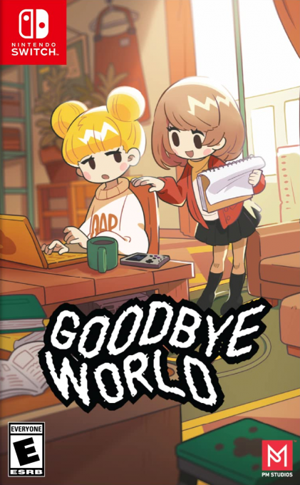 Goodbye World box art for Nintendo Switch