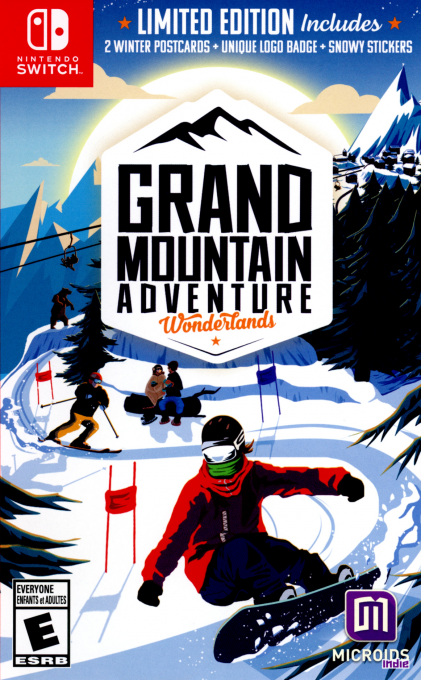 Grand Mountain Adventure Wonderlands [Limited Edition] box art for Nintendo Switch