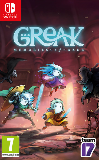 Greak: Memories of Azur box art for Nintendo Switch